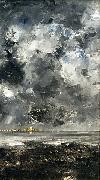 August Strindberg The Town USA oil painting artist